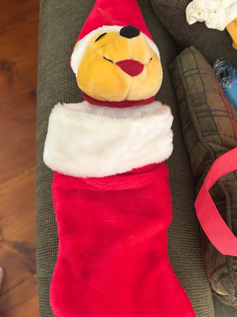 Winnie the Pooh Christmas stocking